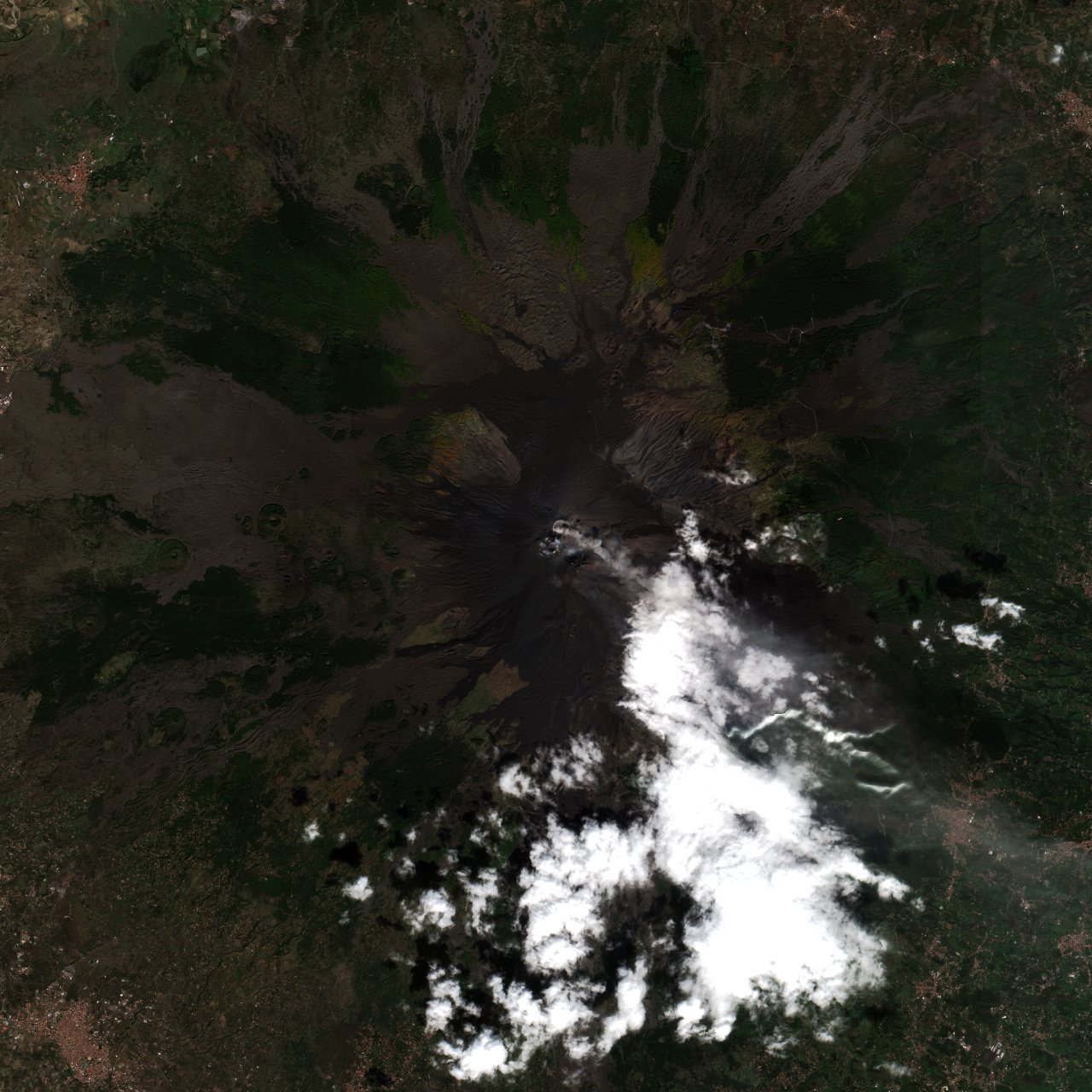 Etna from space
