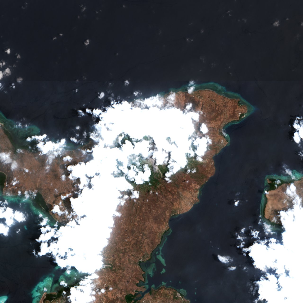 Lewotolo from space